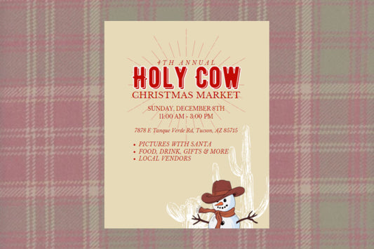 4th Annual Holy Cow Christmas Market