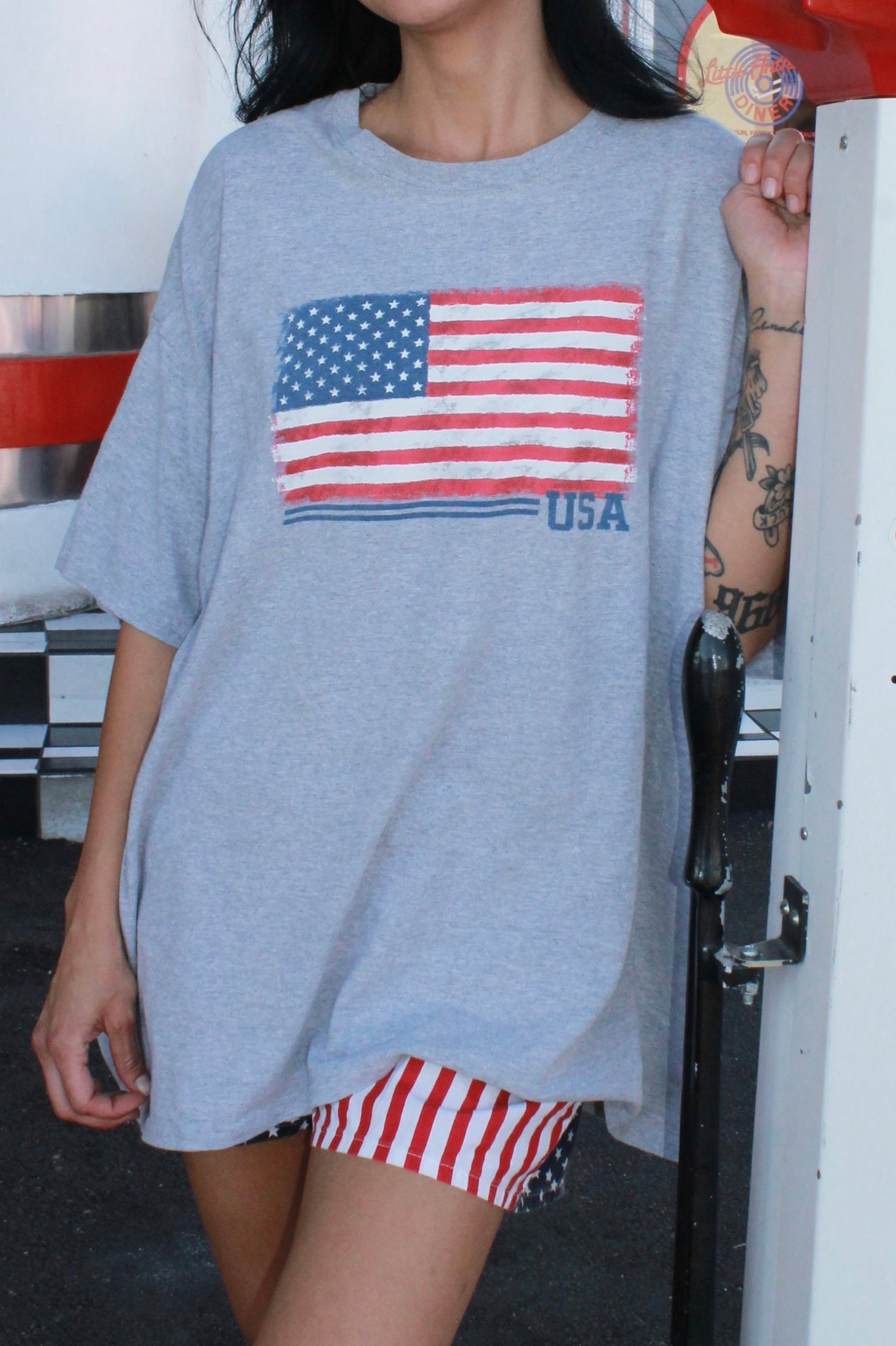 “USA” tee