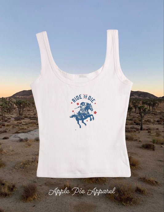 “ride or die" og tank