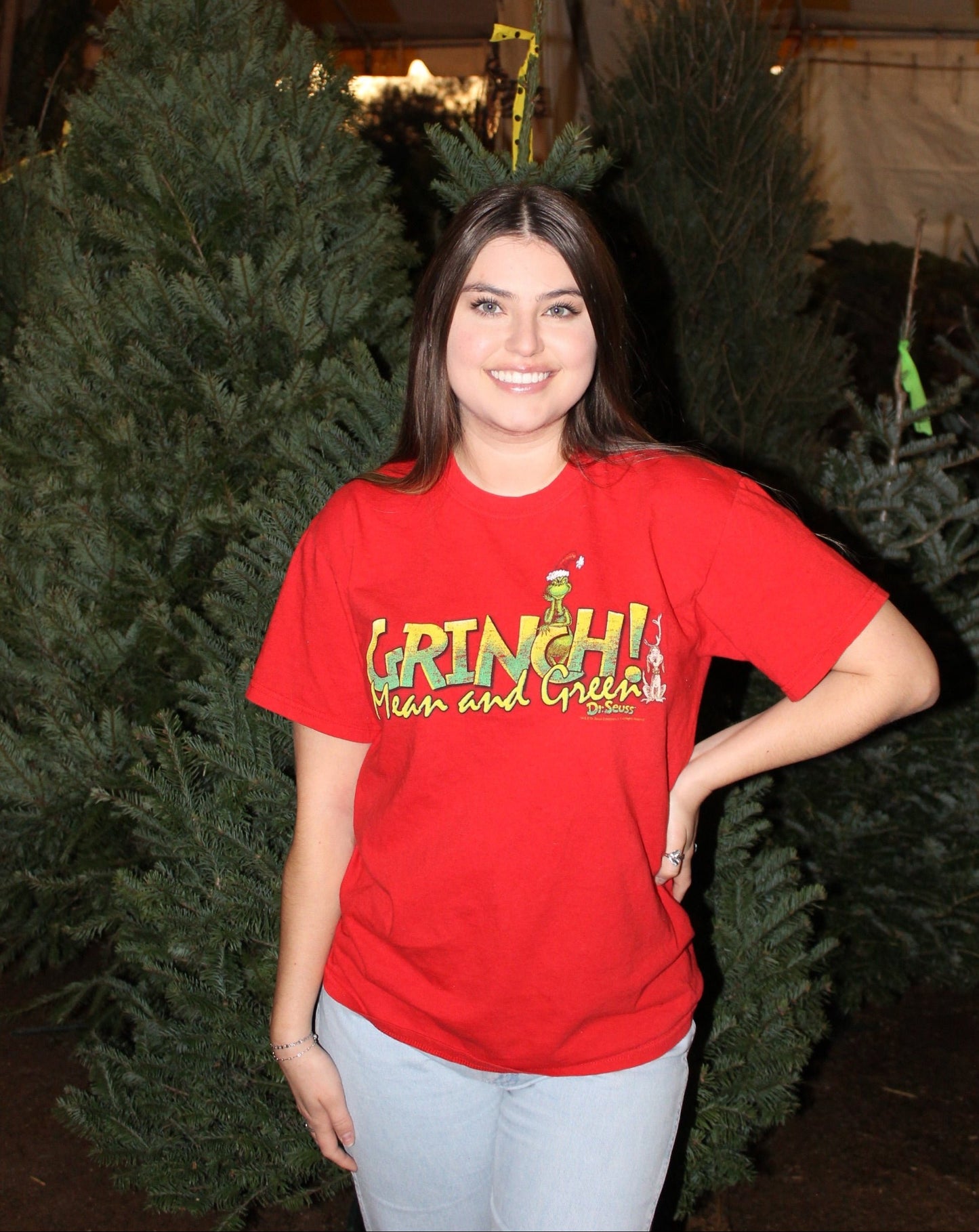 “mean and green” tee