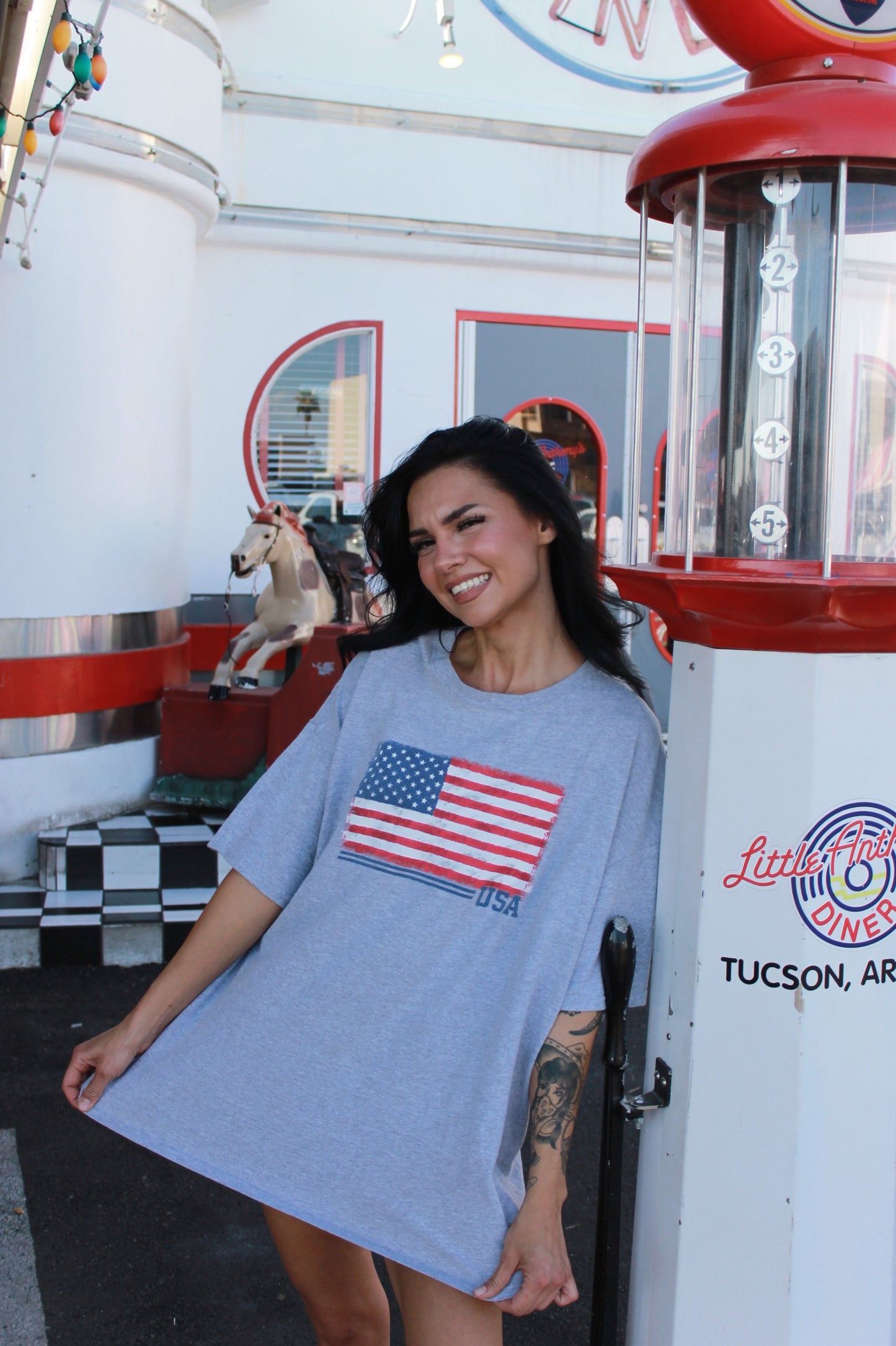 “USA” tee