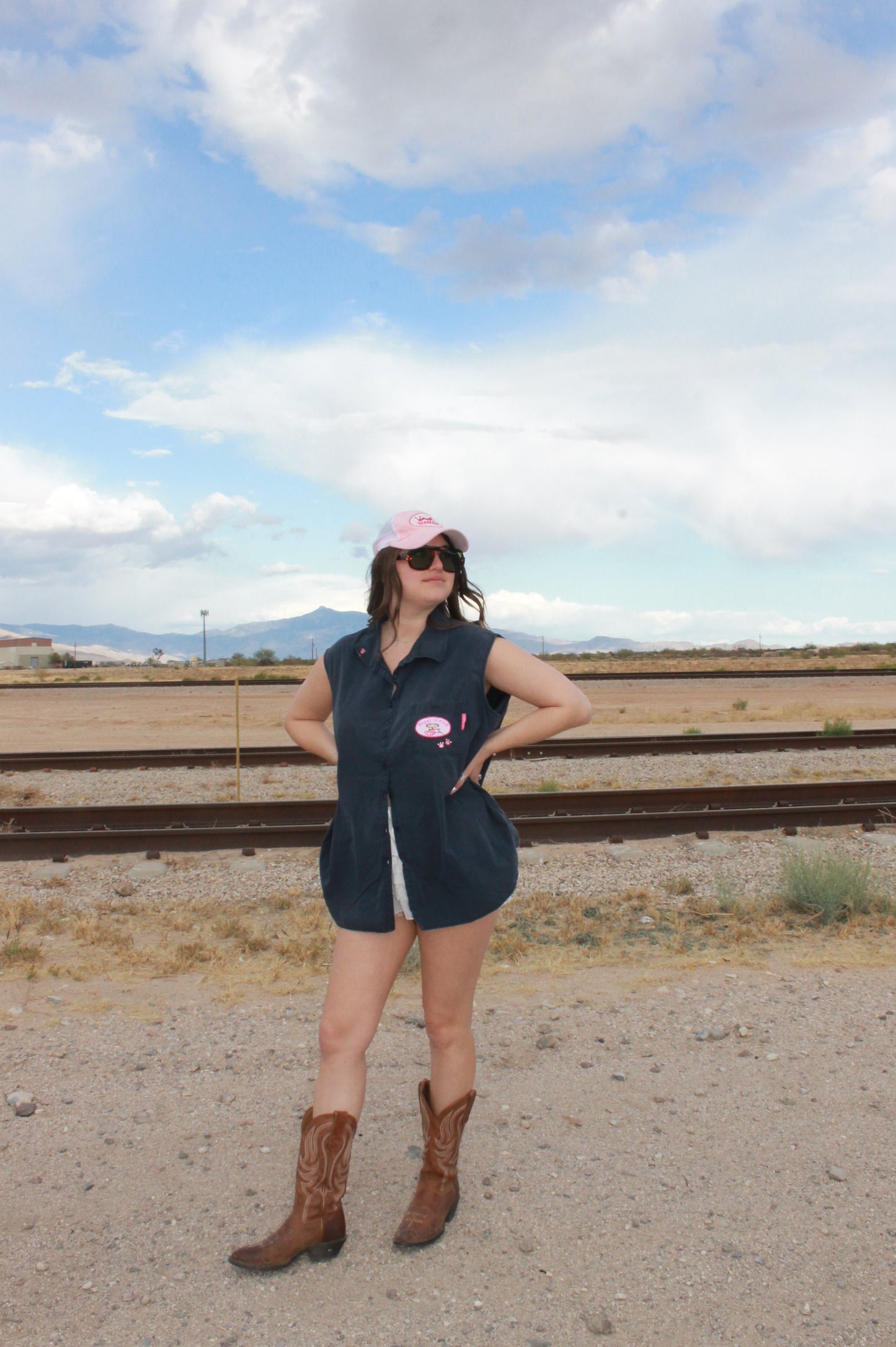 "angel in pink" vest