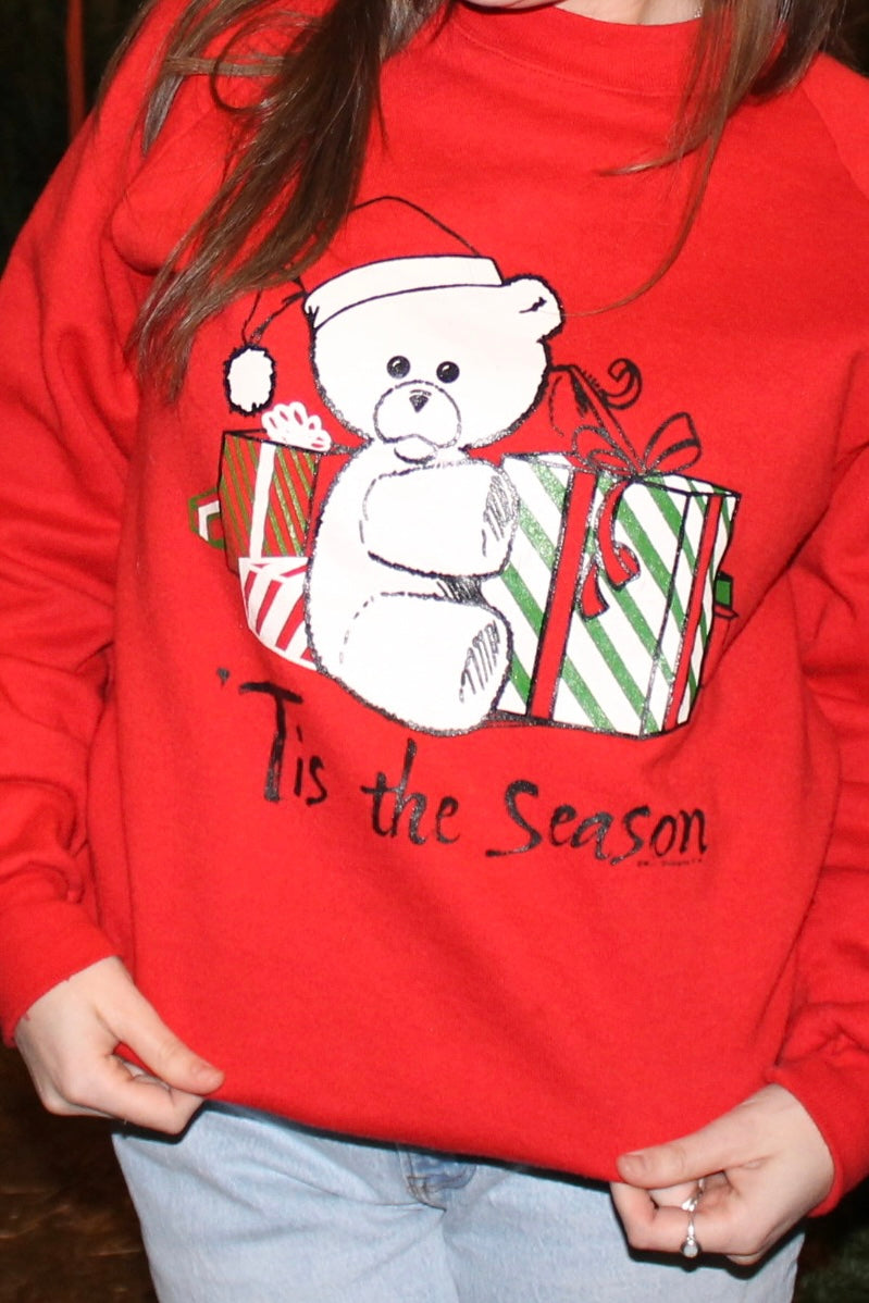 “‘tis the season” pullover
