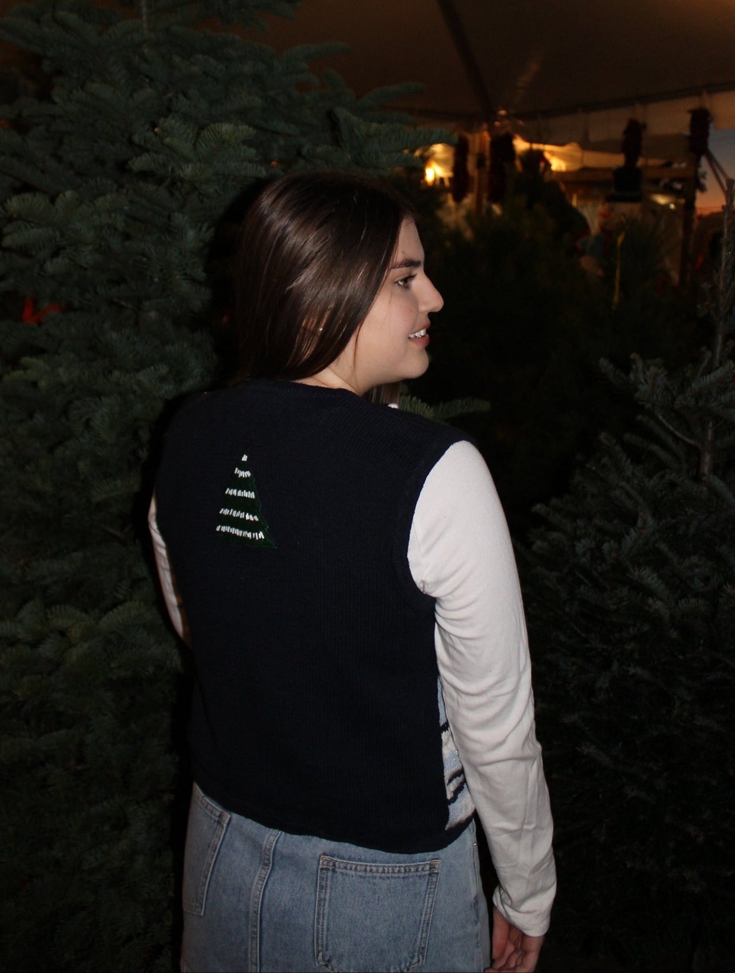 "silver bells" vest