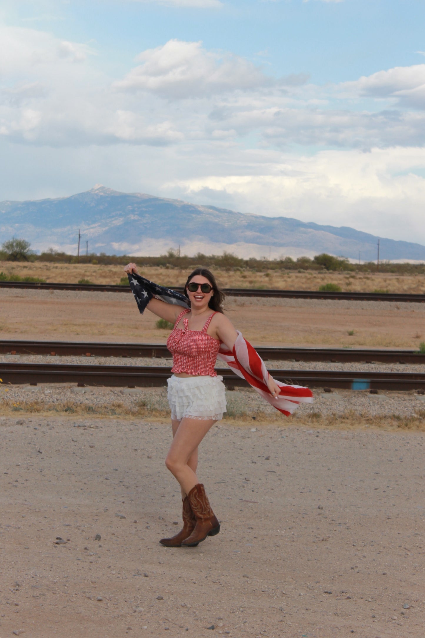 usa body scarf
