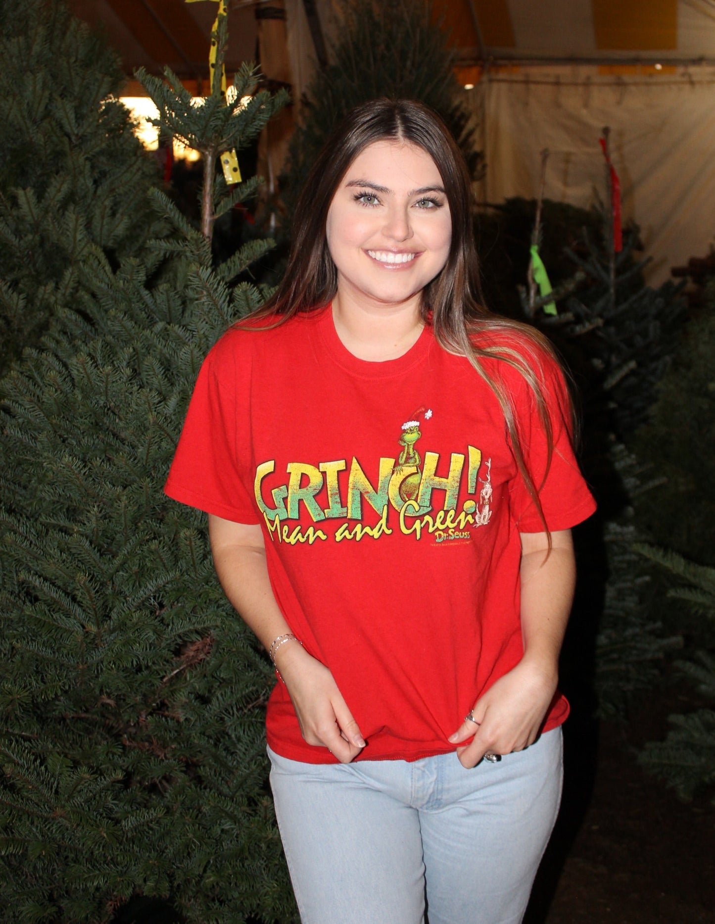 “mean and green” tee