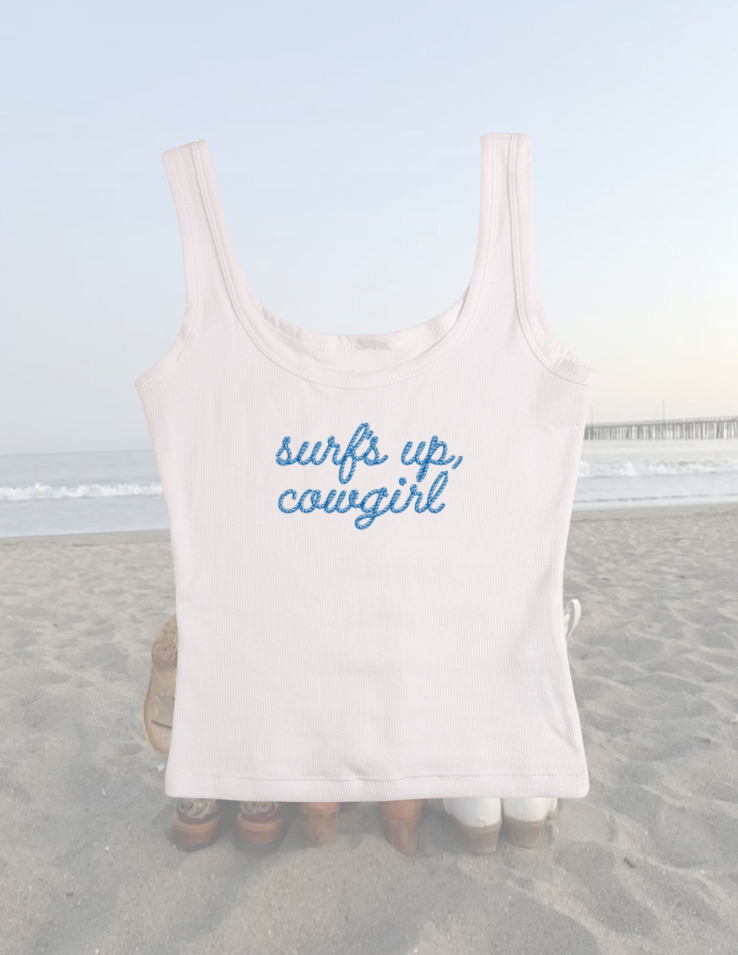 "surf's up" og tank