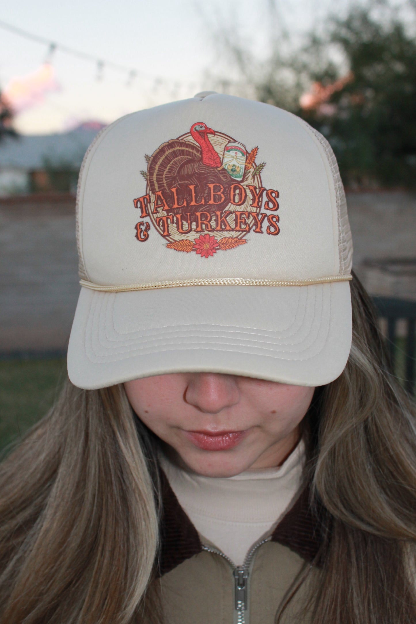 "tallboys" og trucker hat