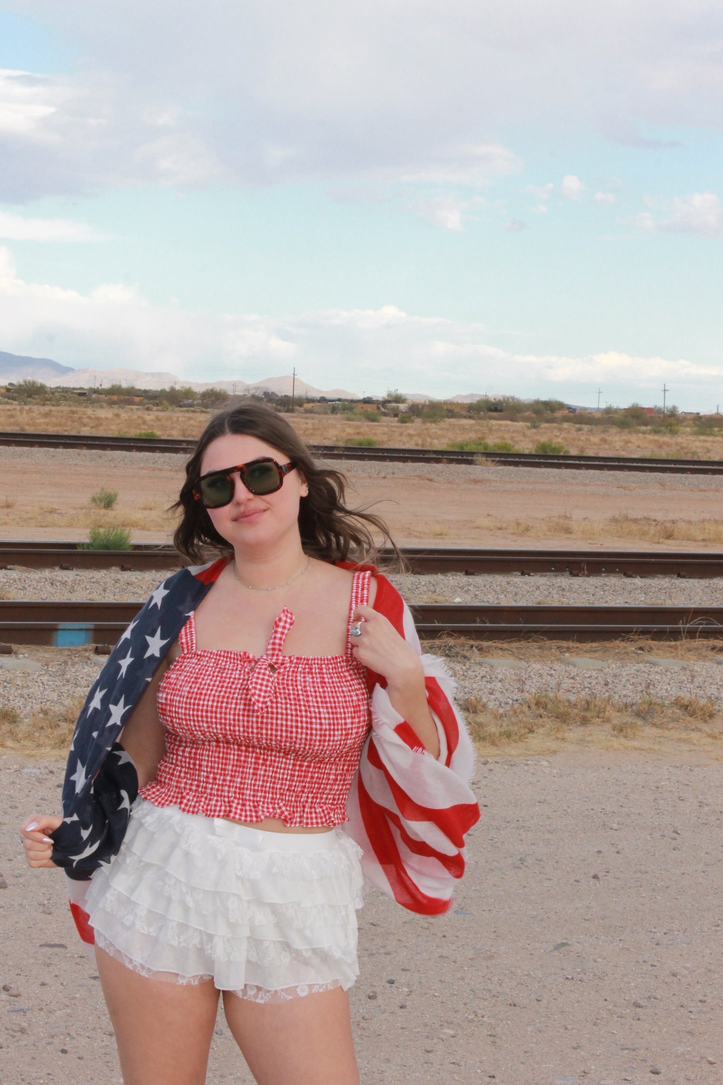 usa body scarf