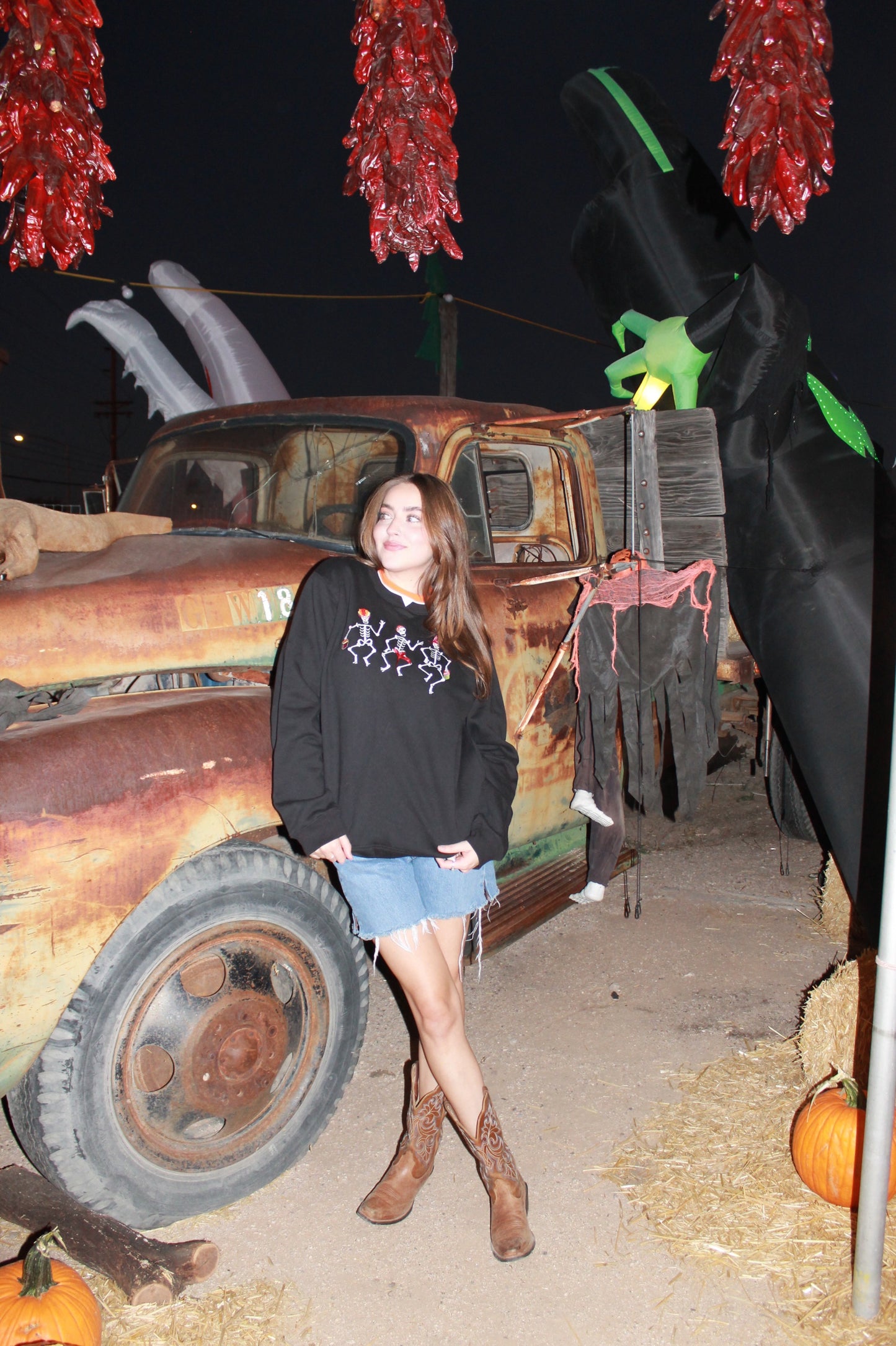 "monster mash" pullover