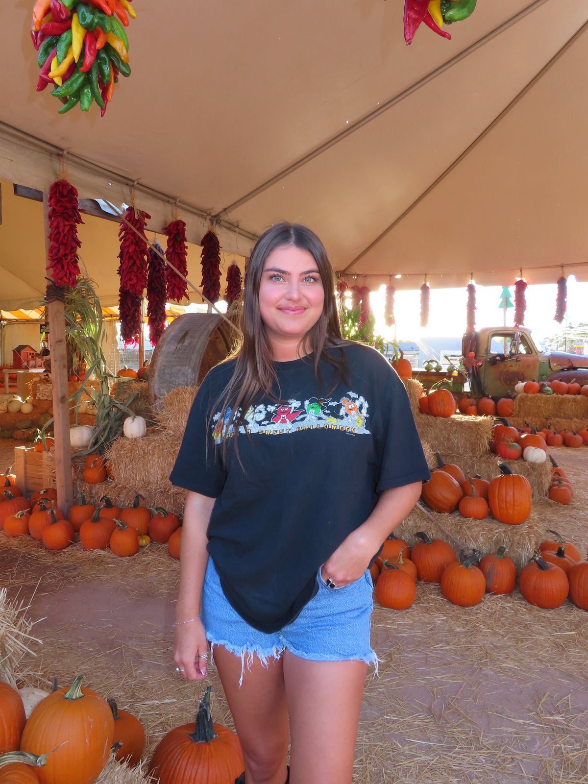 "tricky treats" tee