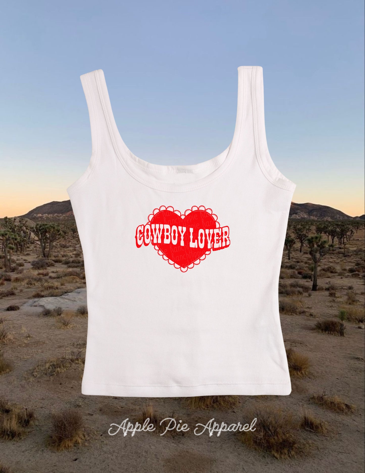 “cowboy lover” og tank