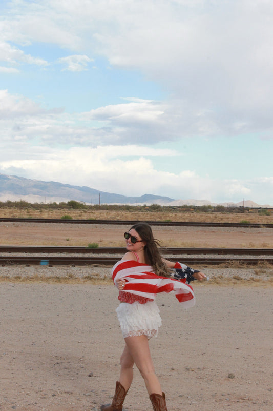 usa body scarf