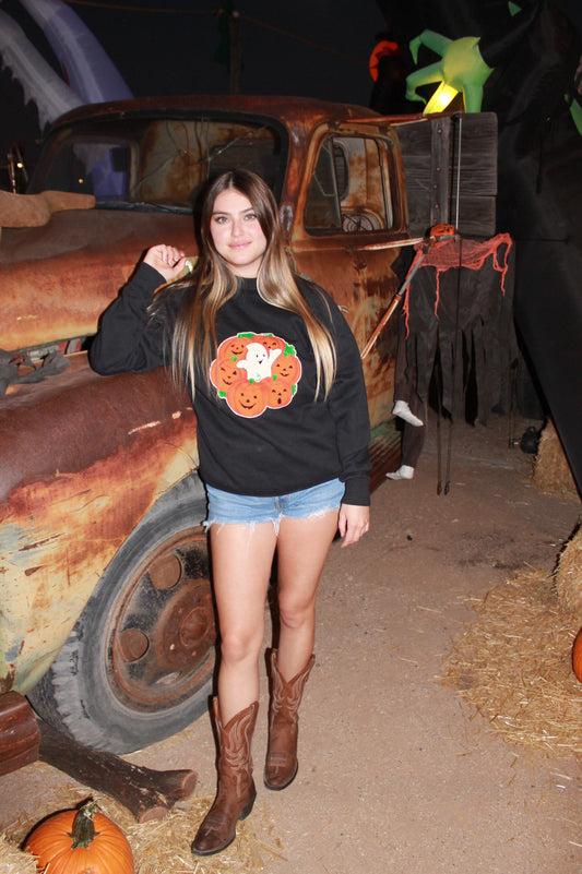 "trick or treat!" pullover