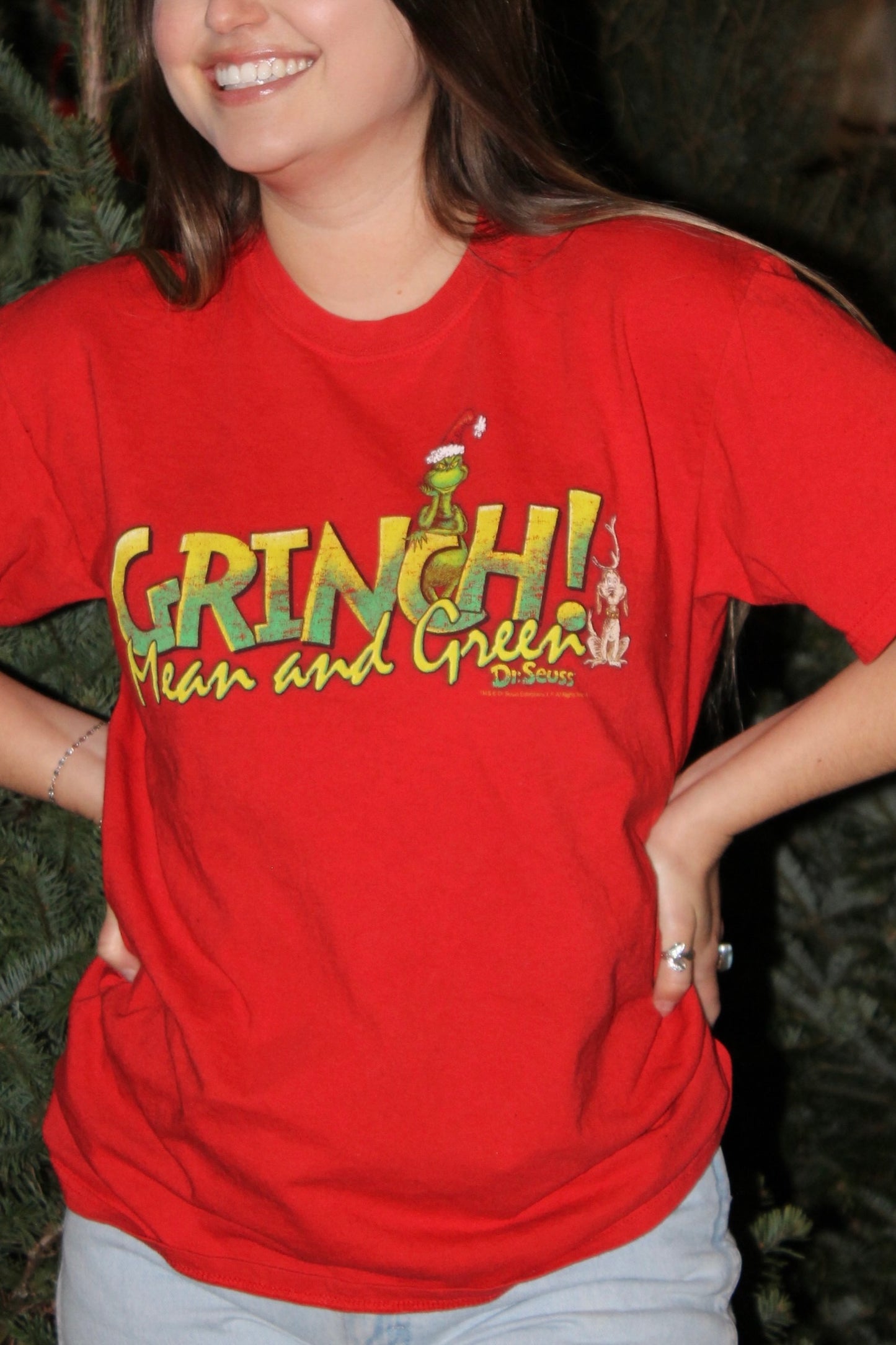 “mean and green” tee