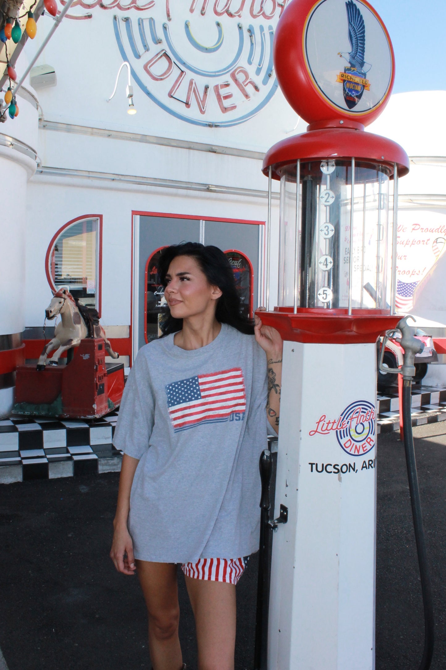 “USA” tee