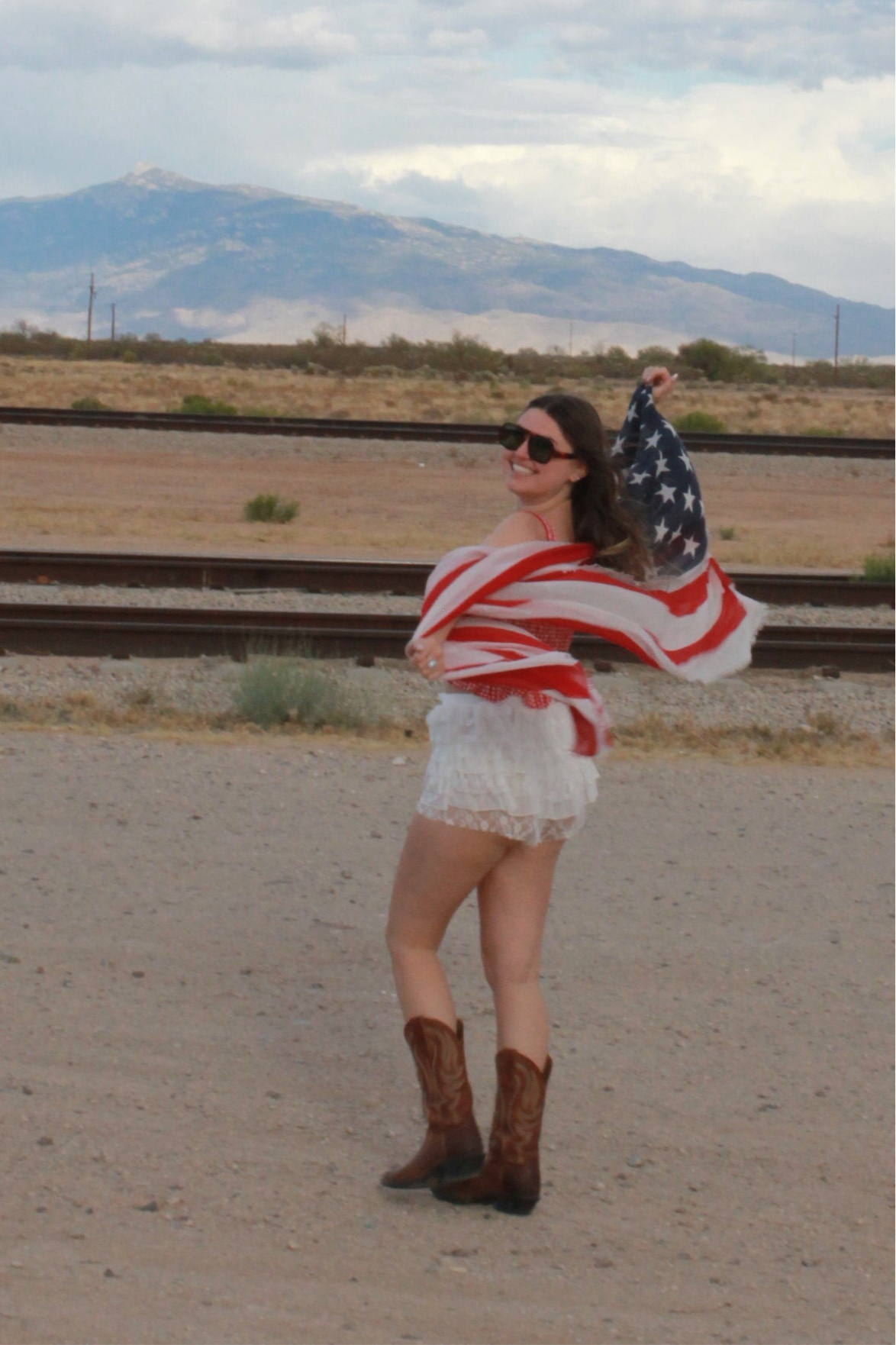 usa body scarf