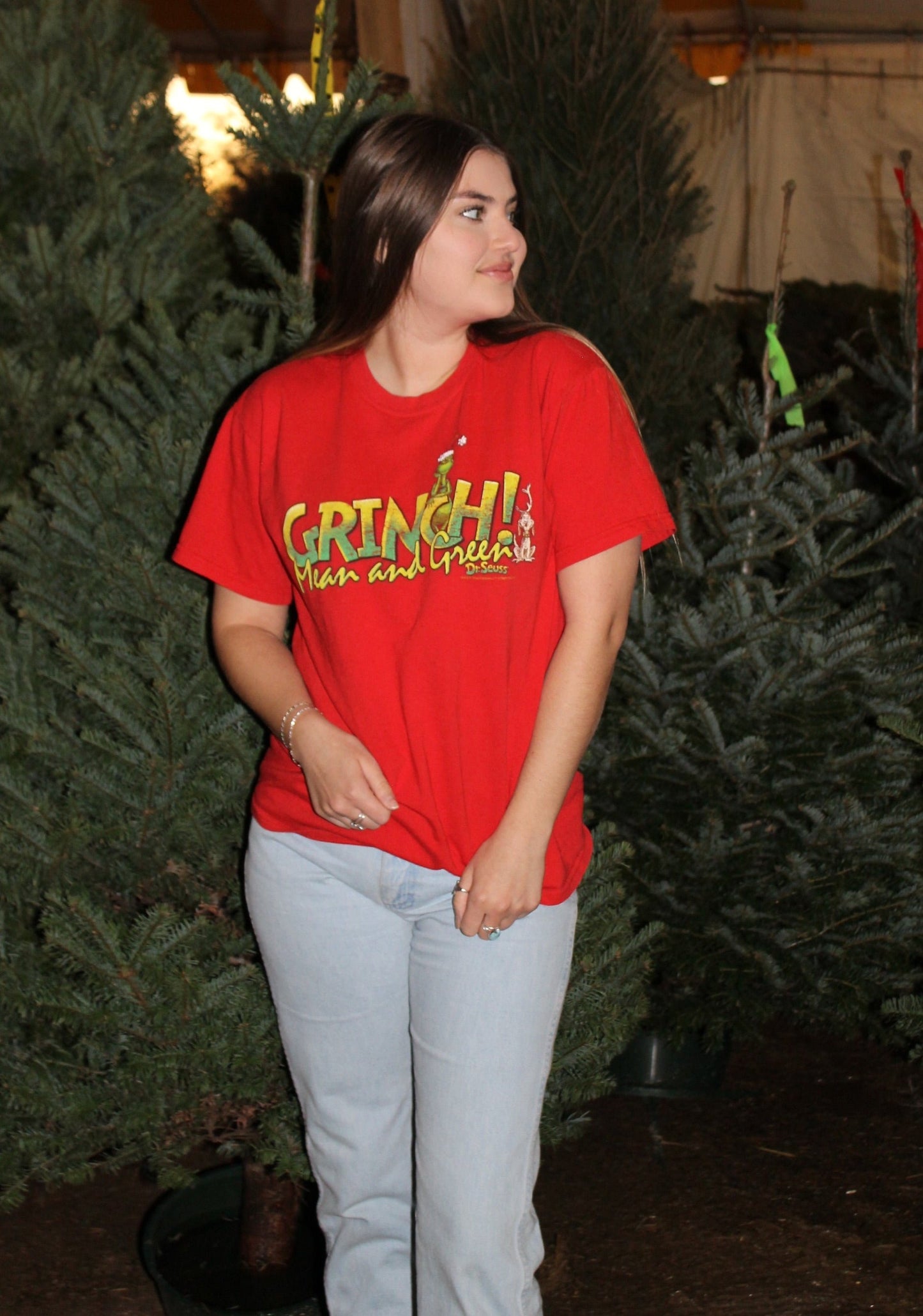“mean and green” tee