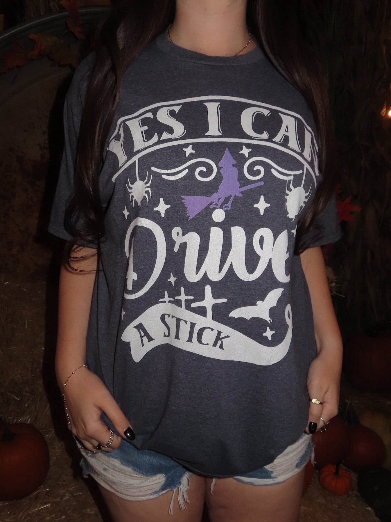 "drive a stick" tee
