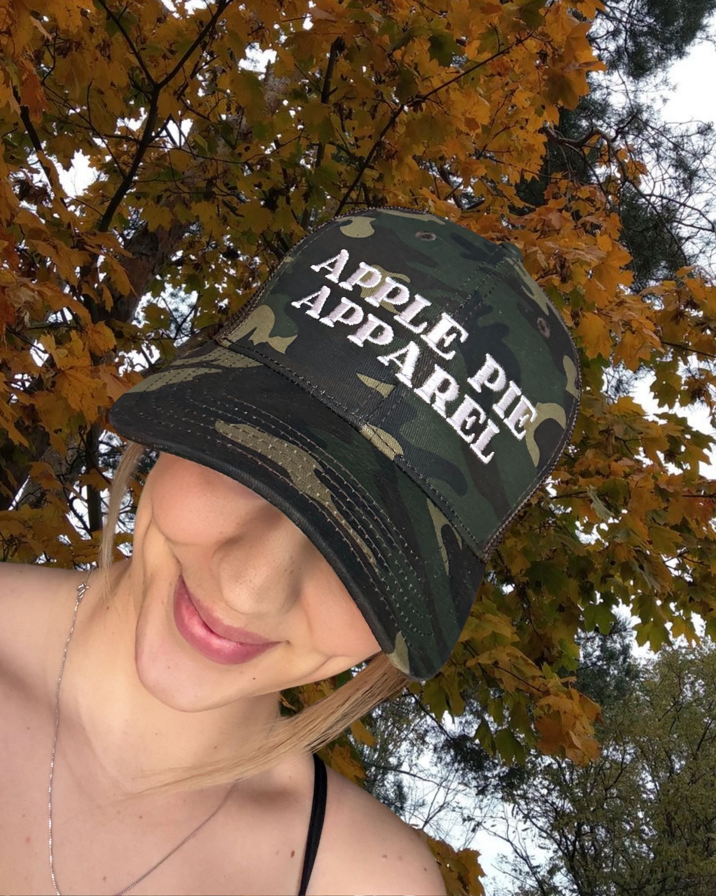 og pink camo trucker hat