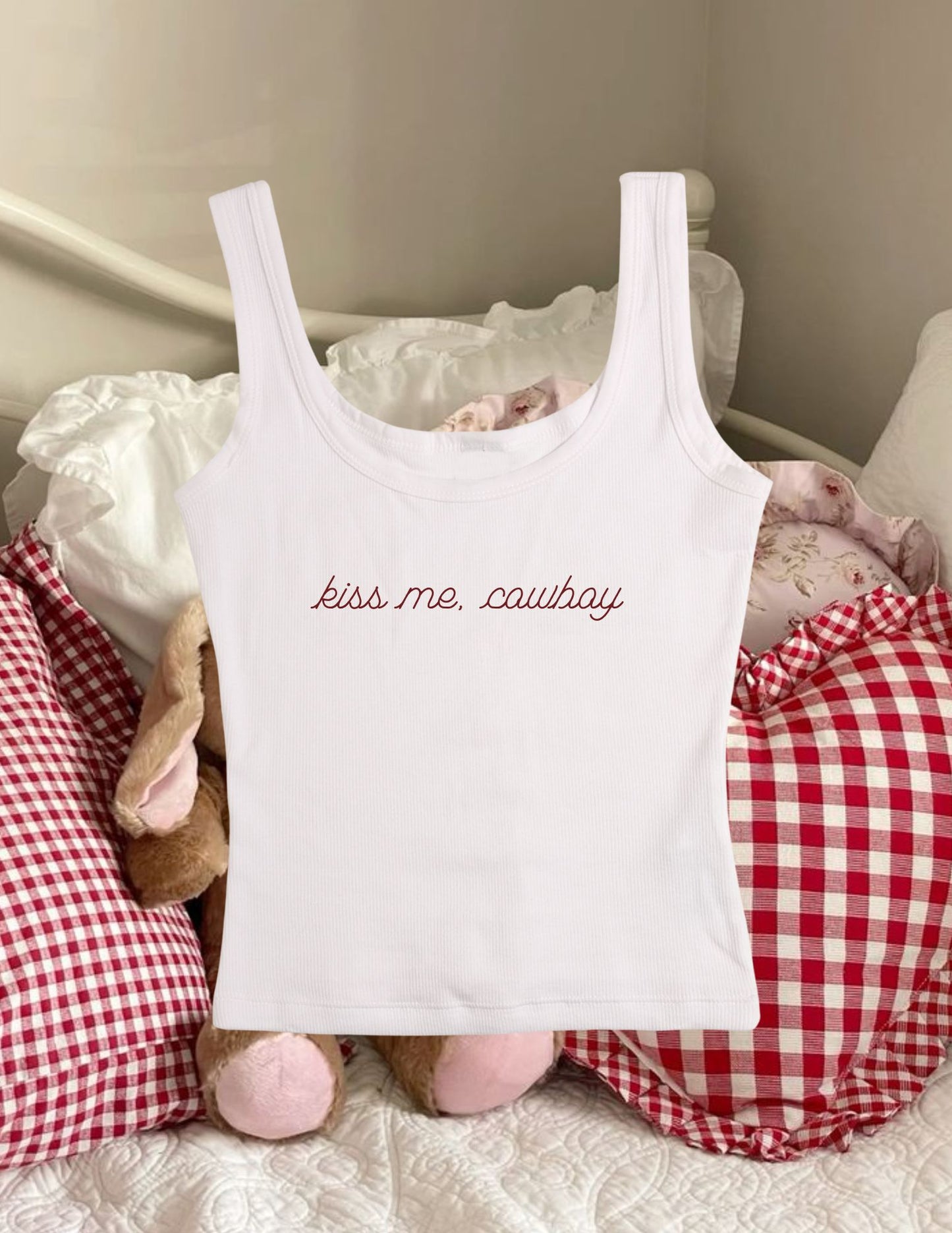 "kiss me" og tank