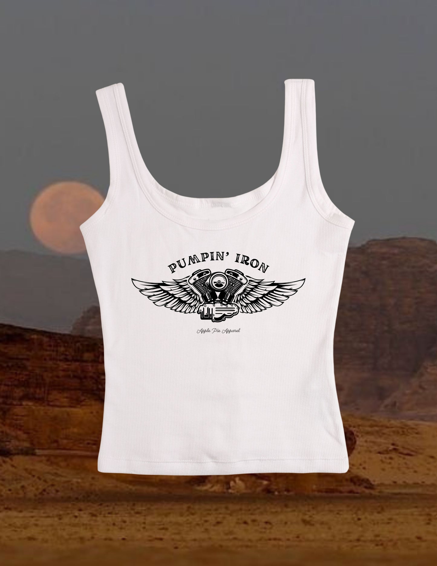 "pumpin' iron" og tank