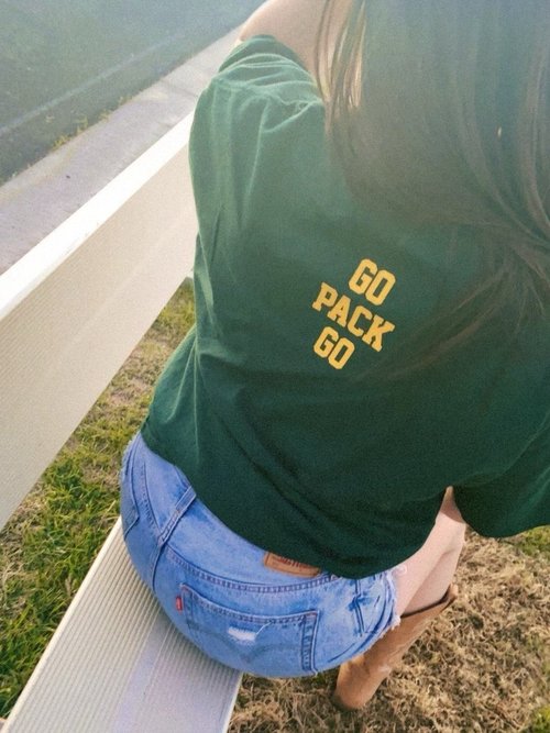 "A" packers tee