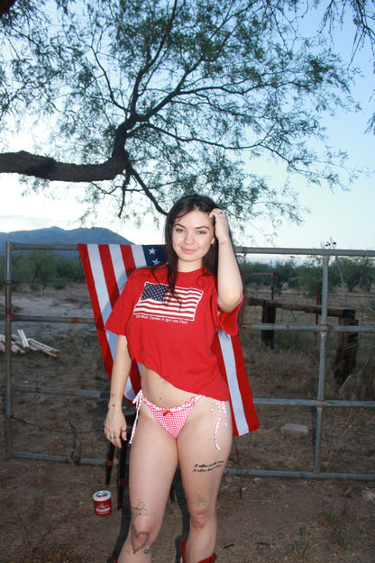 "best things in life are free" tee