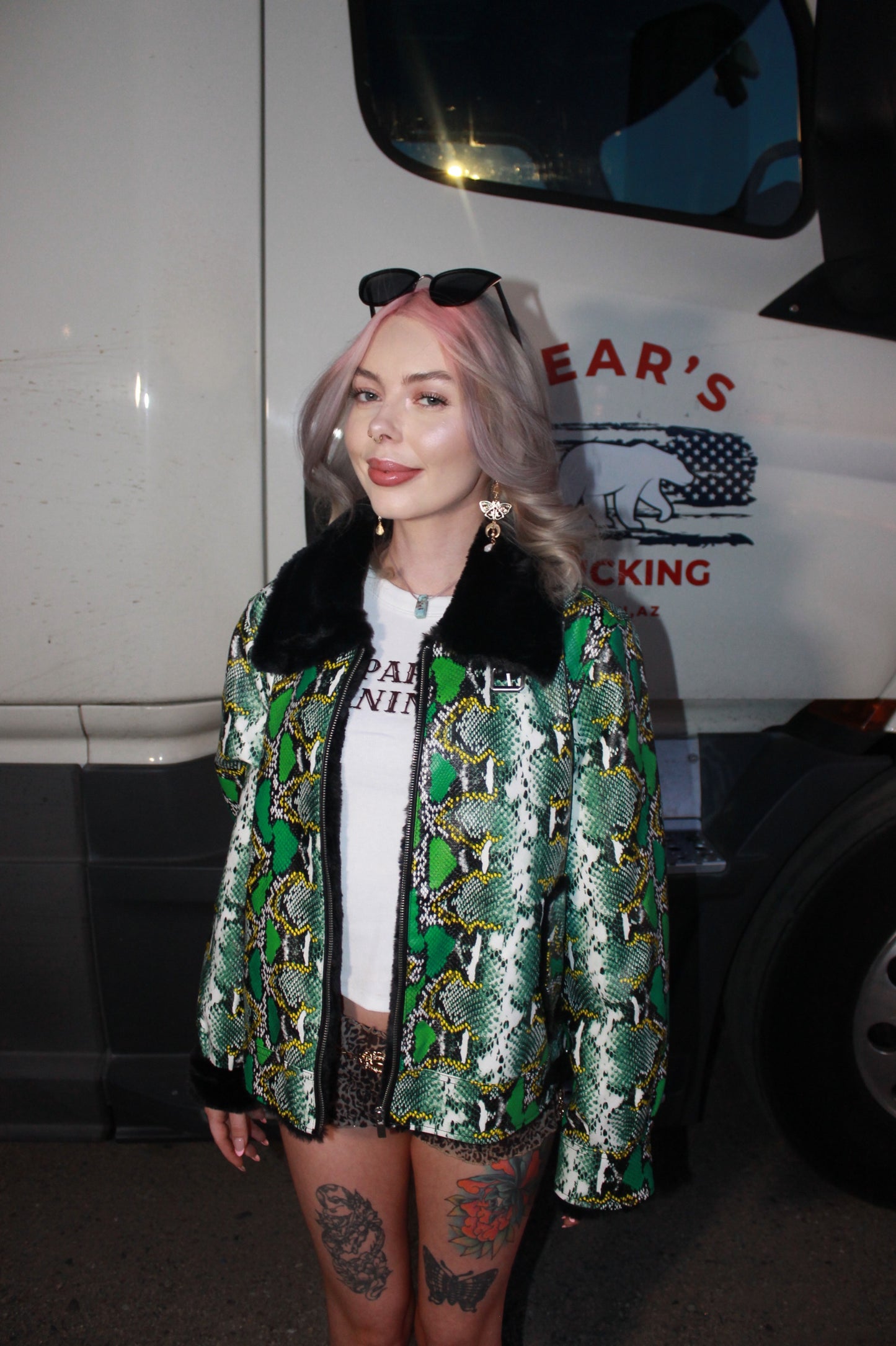 "medusa" jacket