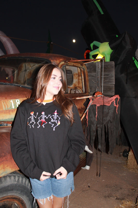 "monster mash" pullover
