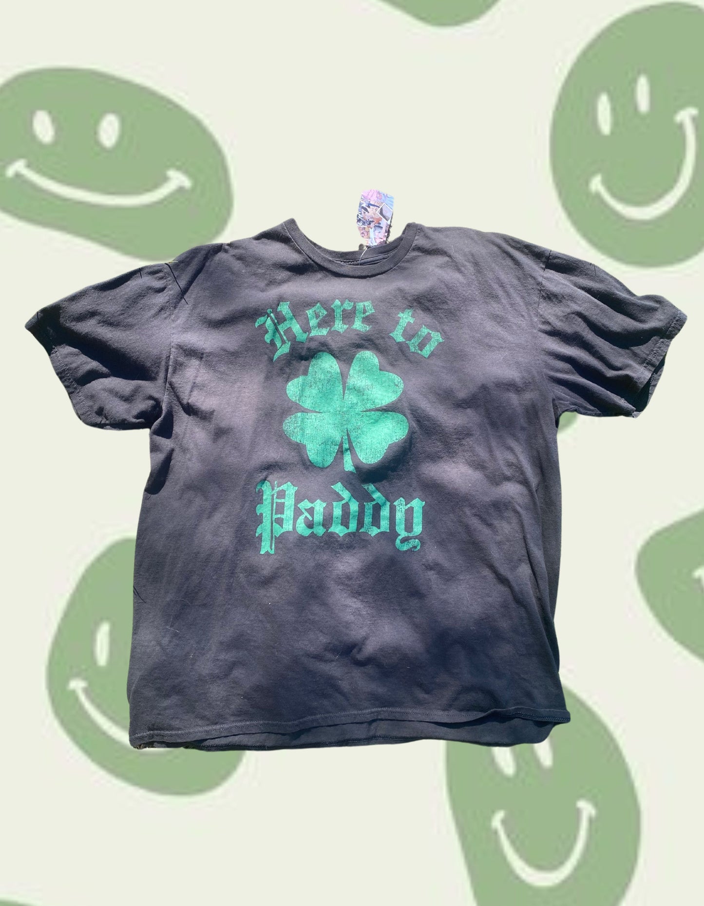 "here to paddy" tee