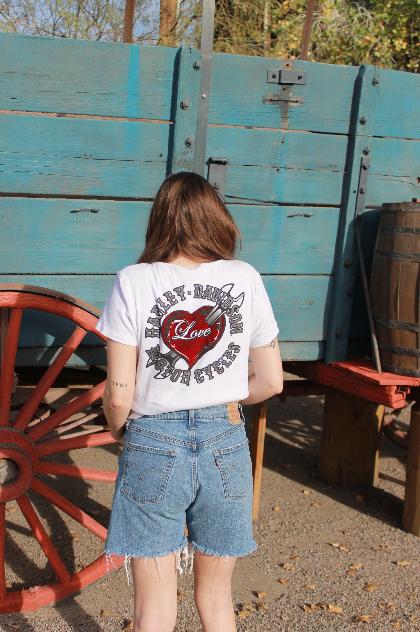 "love harley" tee