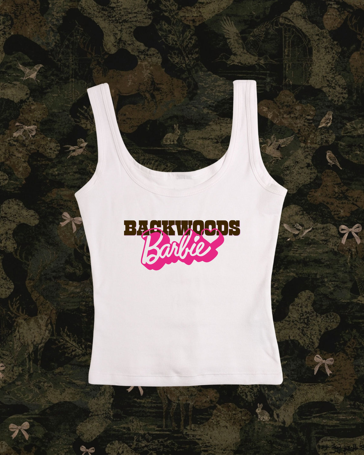 "backwoods barbie" og tank