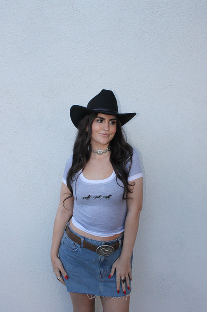 “wild horses” og tee