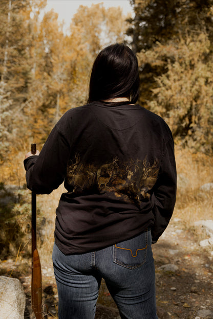 "woodland" top