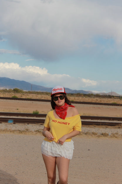 "no honey" tee