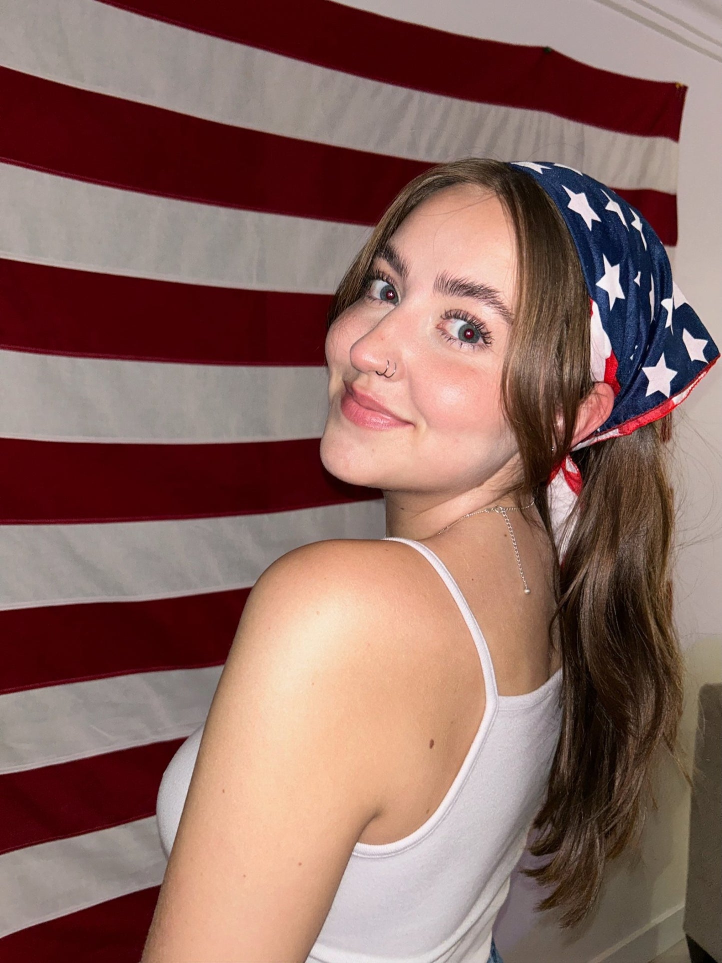 “star-spangled” bandana