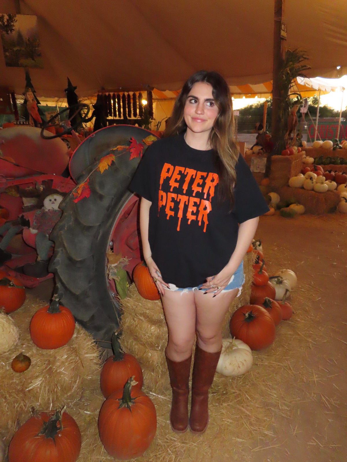 "pumpkin eater" tee