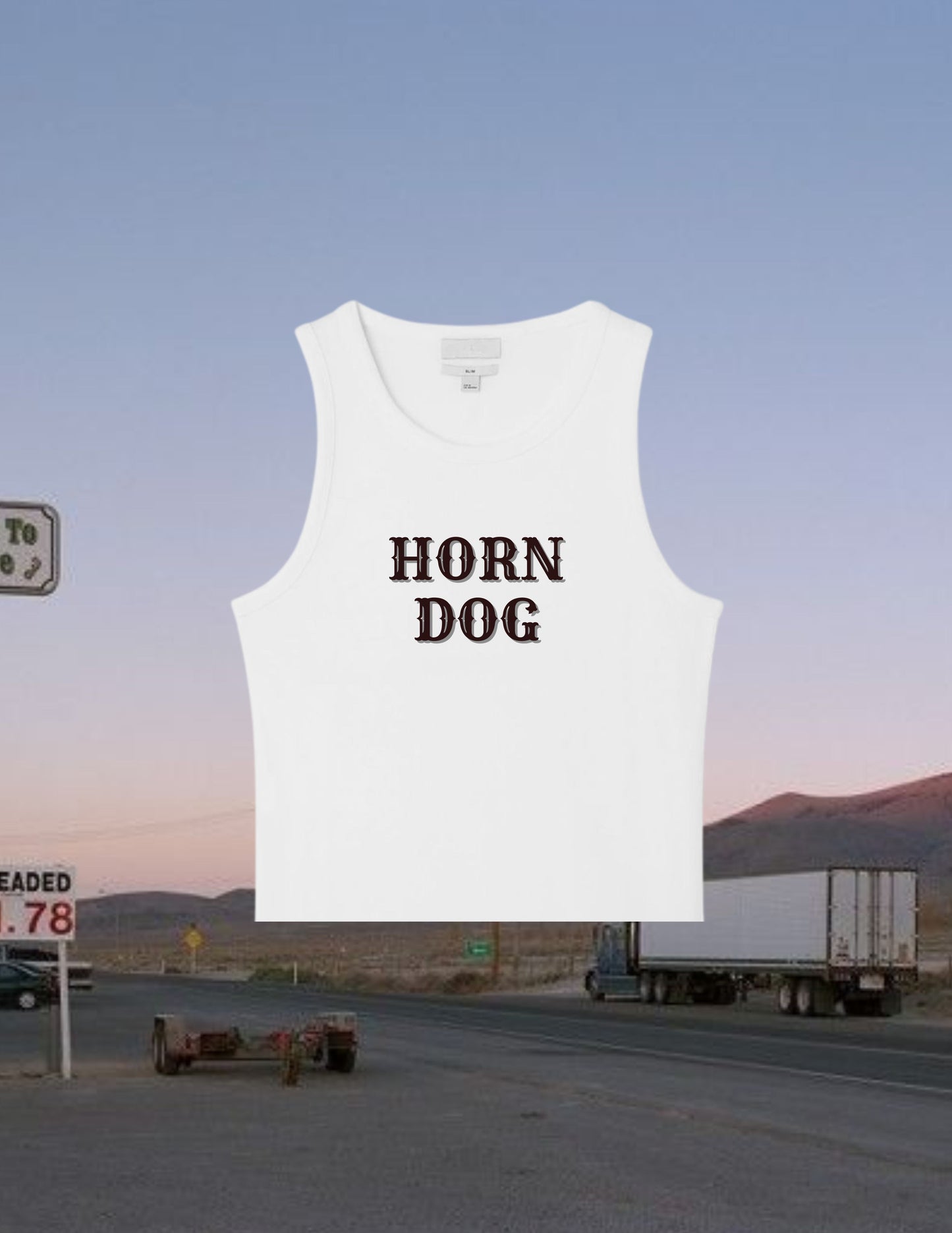 "horn dog" og tank