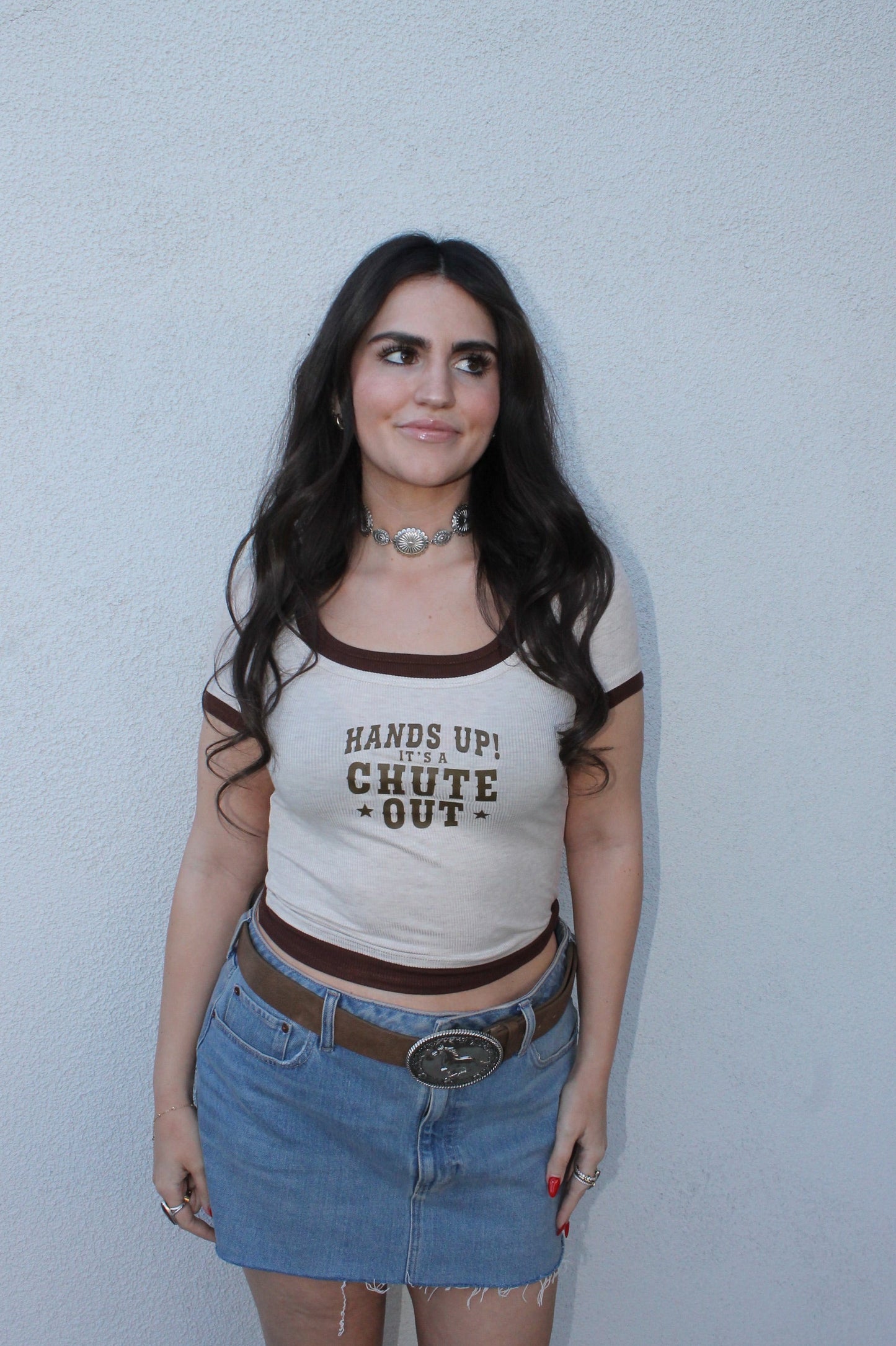 “chute out” og tee