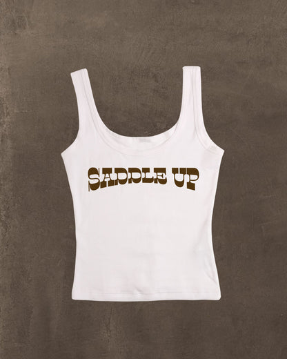 "saddle up" tank
