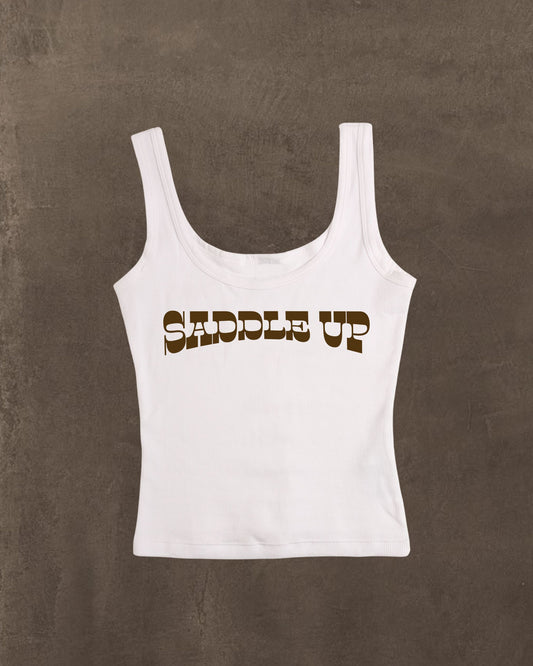 "saddle up" tank