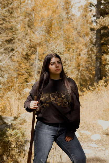 "woodland" top
