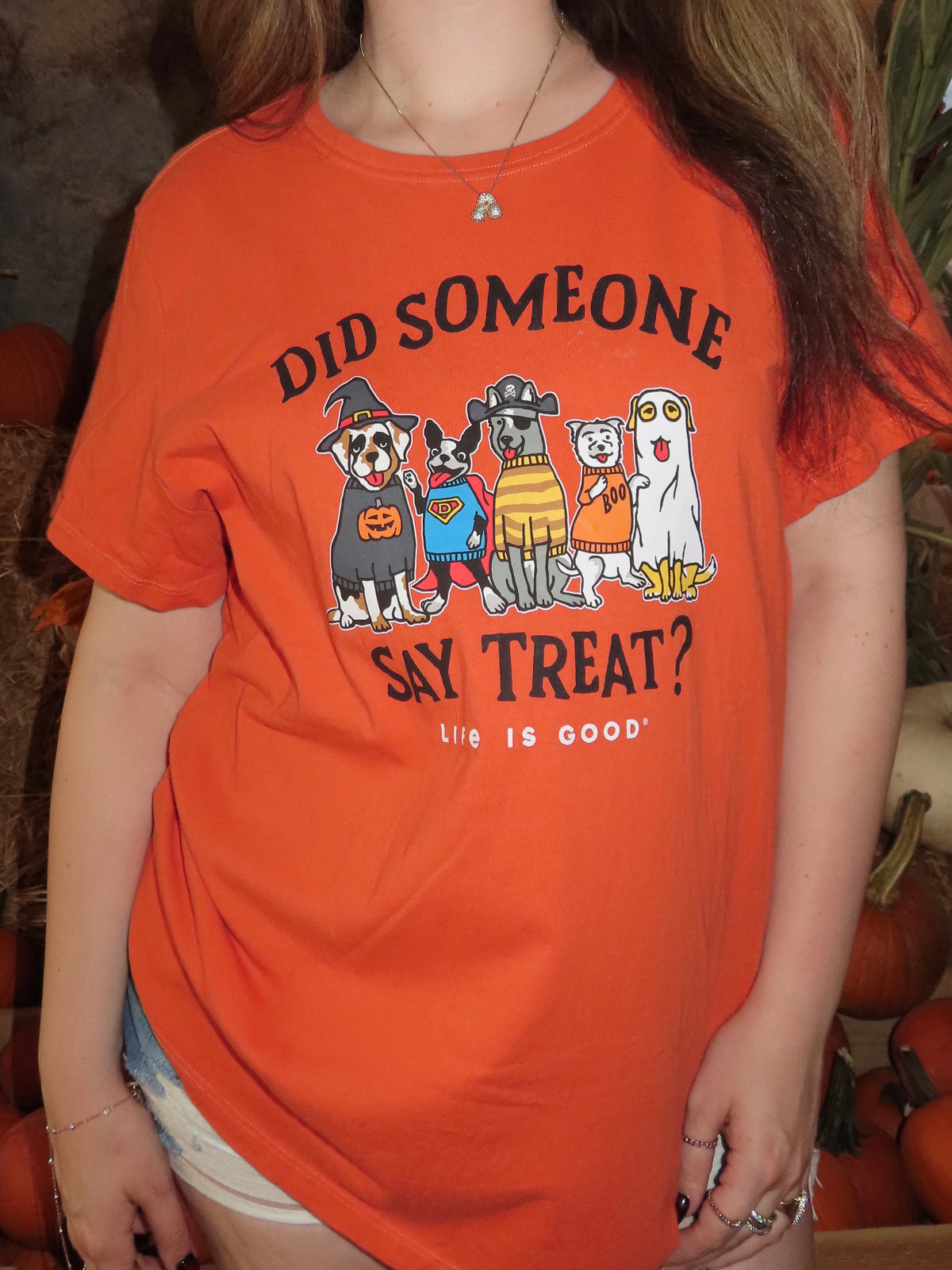 "did someone say treat?" tee