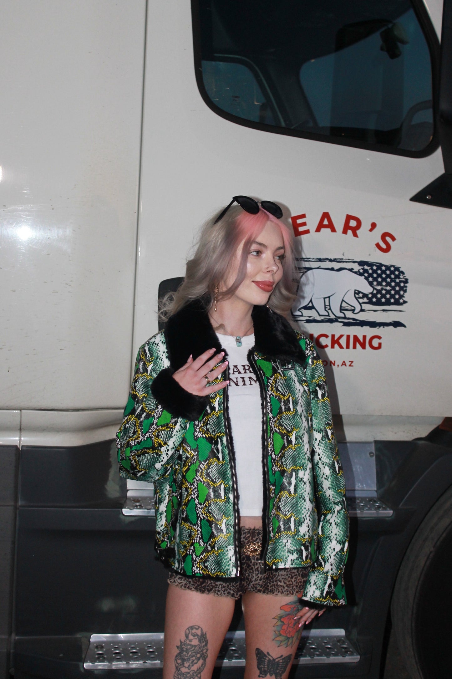 "medusa" jacket