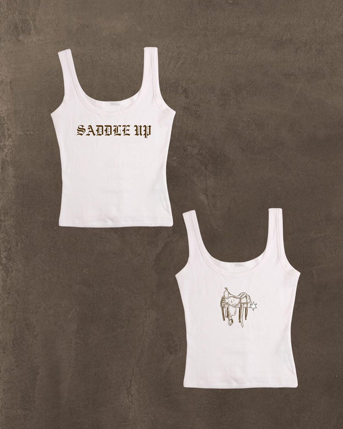 "saddle up" tank