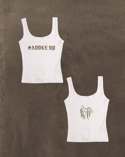 "saddle up" tank