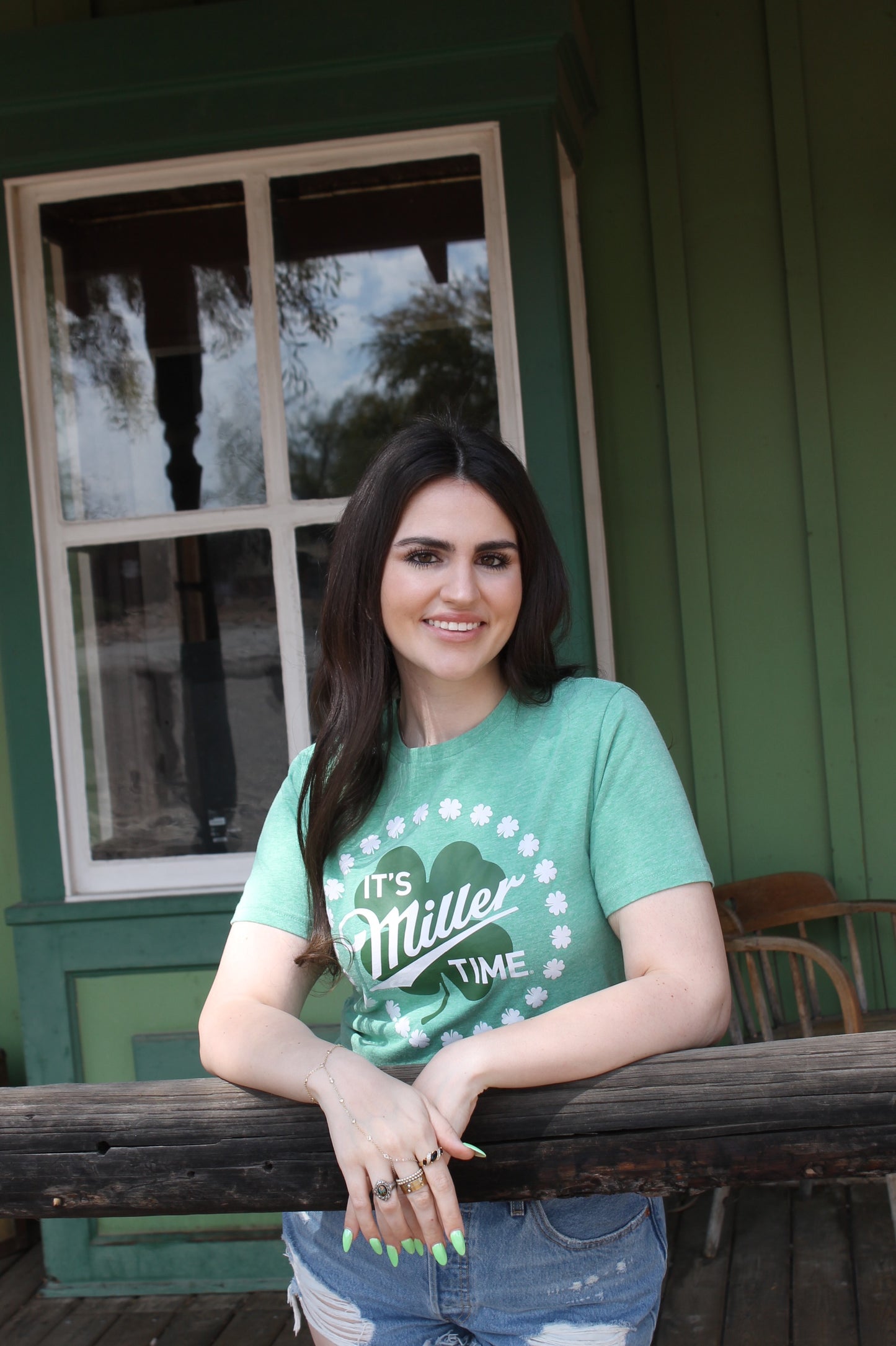 "lucky Miller" tee