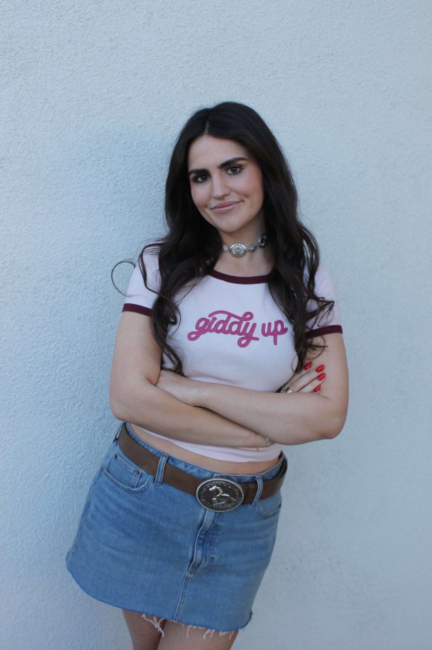 “giddy up” og tee