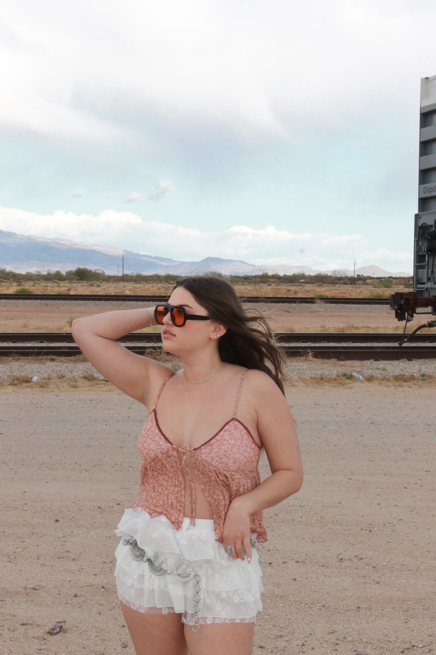 "lila" top